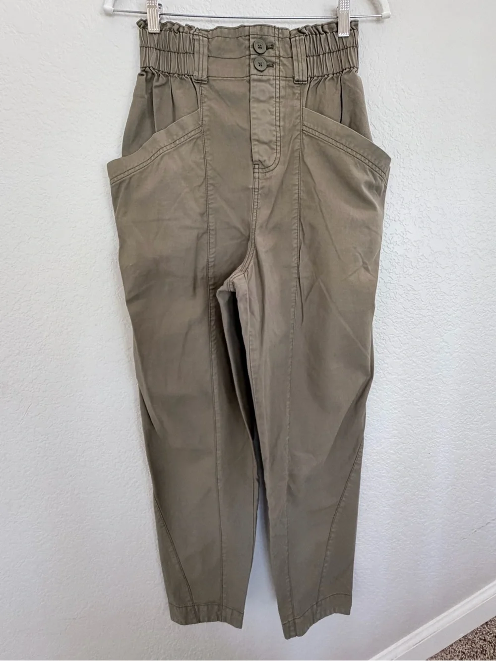 Free People Ready To Run cinch waist pants